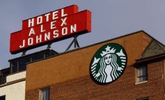 Starbucks at Hotel Alex Johnson, $20 Certificate