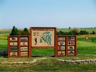 Wall Golf Course, 2 people, 18 holes, 1 cart, Value $90.00