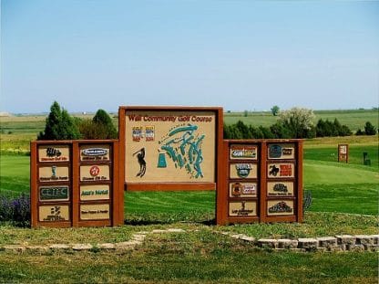 Wall Golf Course, 2 people, 18 holes, 1 cart, Value $90.00